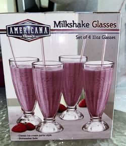 Milkshake Glasses