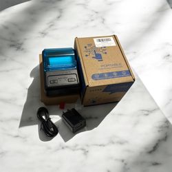 Receipt Printer Bluetooth Portable Thermal POS Printer for Small Business