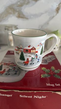 Sango Silent Night Mug set