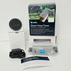 Rachio Smart Hose Timer - Valve, WiFi Hub, Adapter & Guide - New Open Box