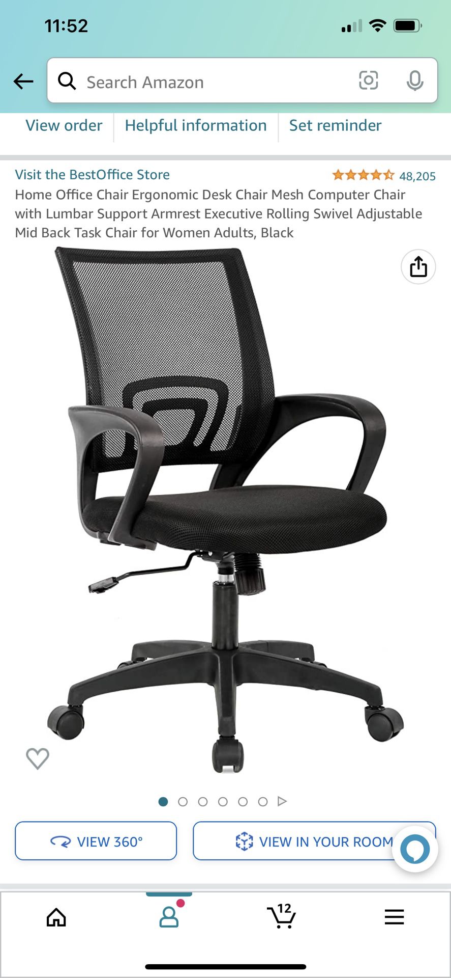 Brand New Office Chair In Box 