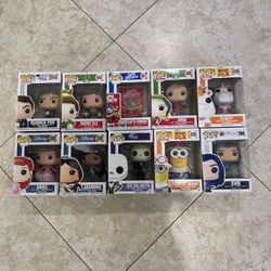 New - Funko POP Collection – 10 Figures