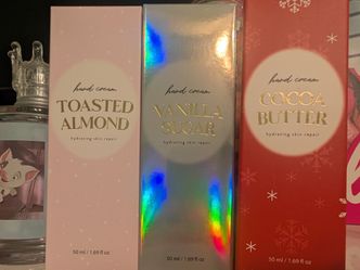 Free three pack hand cream!