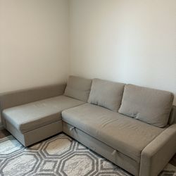 Beige Sleeper Sofa