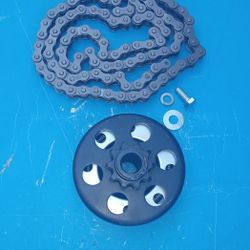 Go Kart / Mini Bike / Minibike / Go Cart / 3/4 Clutch And 40 Chain & Clutch Bolt