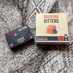Exploding Kittens + Barking Kittens Expansion