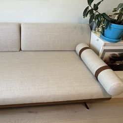 Sleeper Sofa: Lamer 81’ Upholstered Convertible Sofa