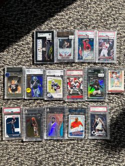 $20 each slab Aaron judge CJ stroud etc sports cards