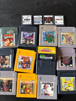 Nintendo DS & Game Boy Game Lot – Pokémon, Mario, Donkey Kong, Metroid + More