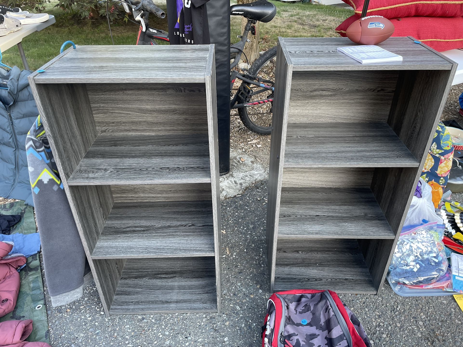 Two Book Shelves