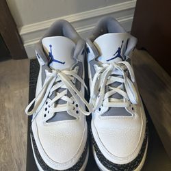 Racer Blue Jordan 3 Size 11