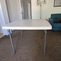 Lifetime folding table 36 1/2  x 36 1/2