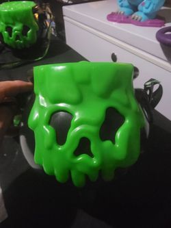 Disney popcorn bucket poison cauldron with lights