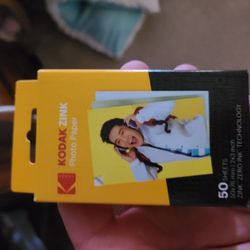Kodak Step Mini Photo Printer And Photo Sheets