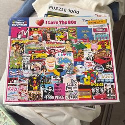 (6) 1000 Piece Puzzles 