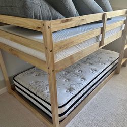Bunk Bed With Mattresses