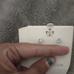 Sterling Silver Stud Earrings