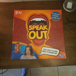 Speak Out Board Game