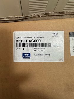 2024-2026 Hyundai KONA roof Cross Bars