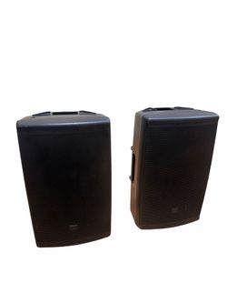 Pair JBL EON 615 15" 2-Way Self-Powered Bass Reflex PA Speaker