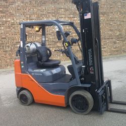 5000 LB. Capacity 2019 Toyota Low Hour Forklift 
