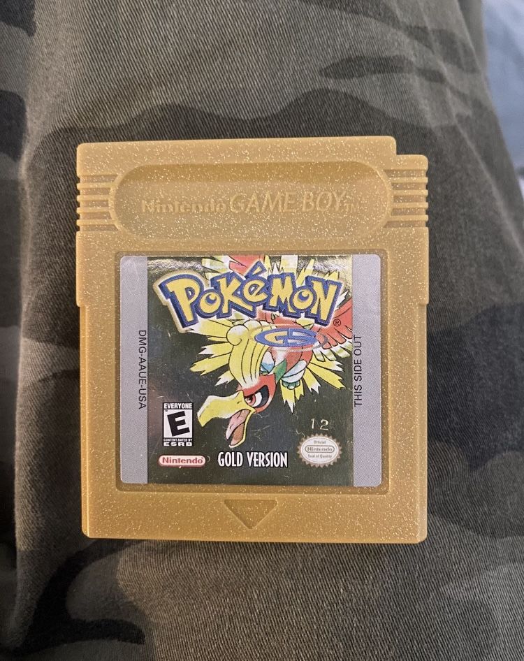 Pokémon Gold Gameboy