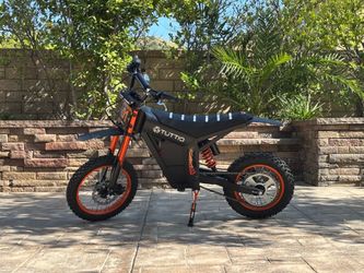 TUTTIO Soleil 01 Electric Dirt Bike E-Bike 222 Miles Clean 37 MPH