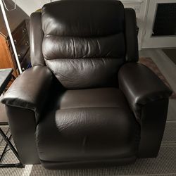 Leather Recliner 