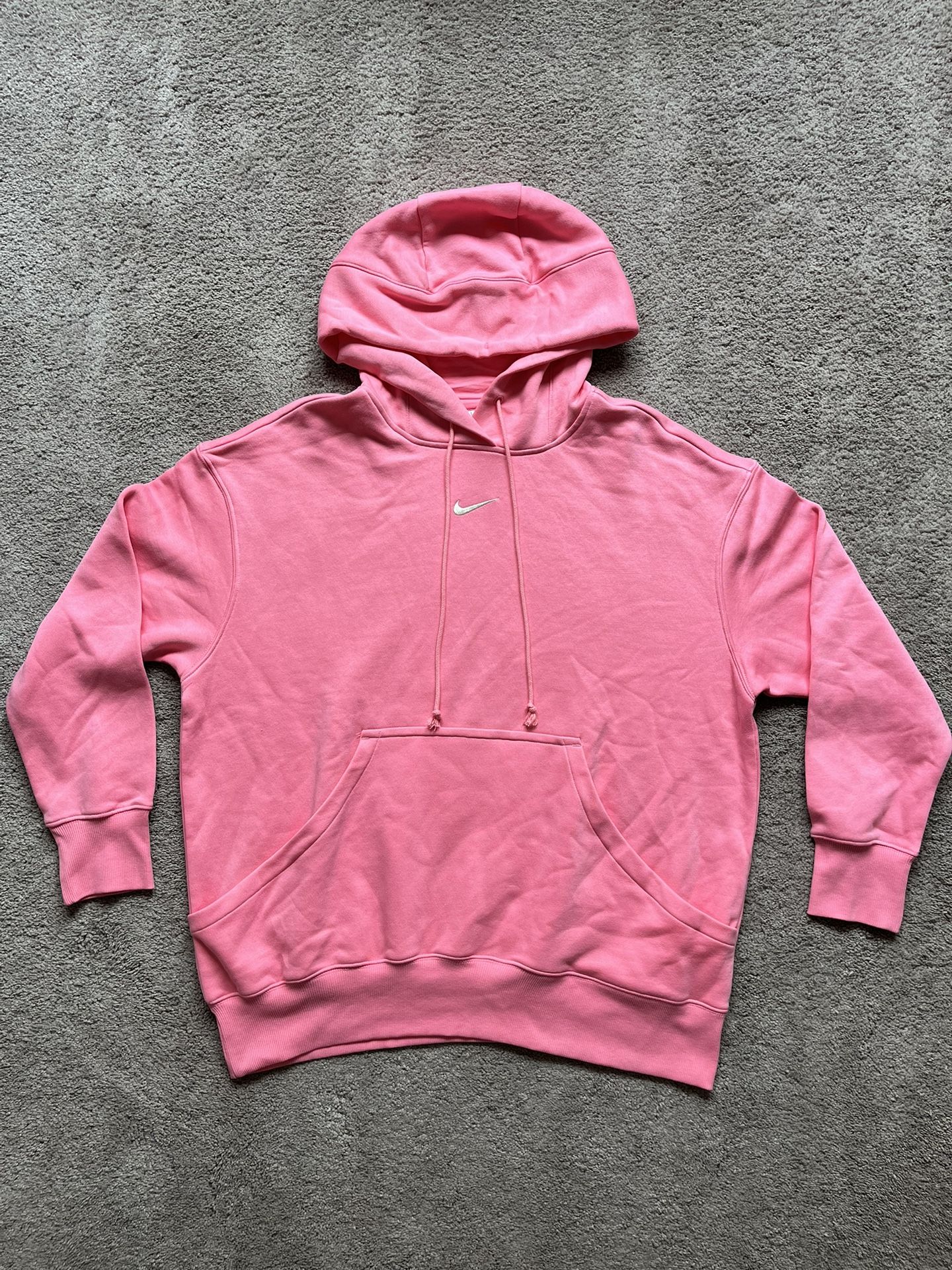 HOT Nike Phoenix Fleece Pink Fleece Hoodie Women's Size