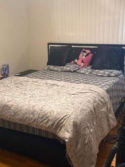 Queen Bed Frame with Headboard