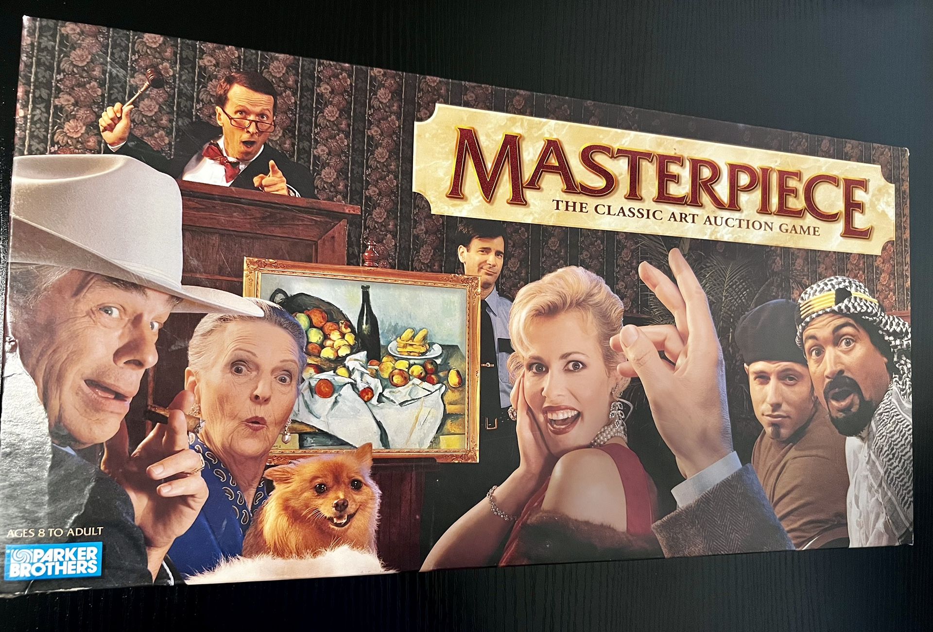 Rare Vintage Masterpiece Art Auction Board Game