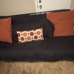 Beautiful Like New Futon Available With Frame