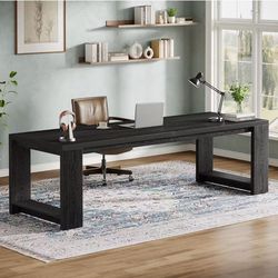 ❤️‍🔥 86.6-inch Two-Person Modern Executive Office Desk