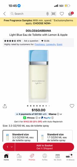 Dolce & Gabbana Light Blue Eau de Toilette