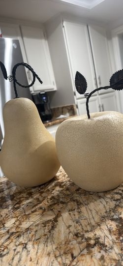 Pear and apple