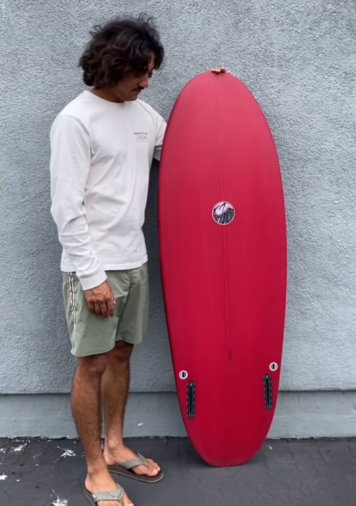 Zack Flores surfboard