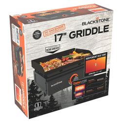 17" Blackstone camping griddle bbq grill