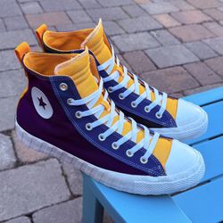 Men's Converse UNT1TL3D Hi Not A Chuck Sneakers Night Purple 167242C US Size 11