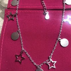 Necklace Sterling Silver Stamped