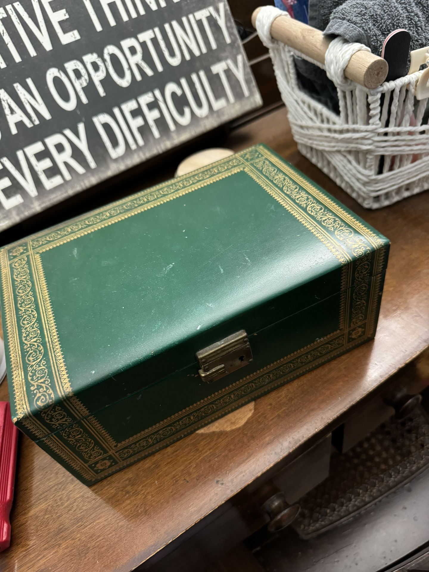 Vintage 1950s Jewelry Box