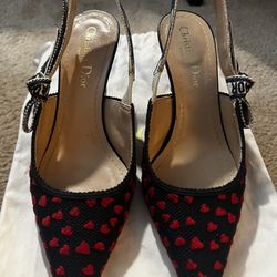 J Dior Heels Shoes  Size 6 