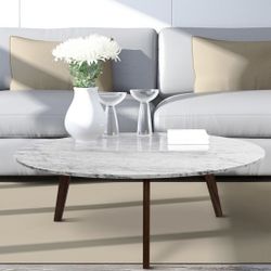 Marble Round Coffee Table
