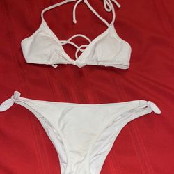 $17 White Victoria’s Secret Bikini