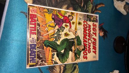 Sgt. Fury and His Howling Commandos #55 Marvel Comic