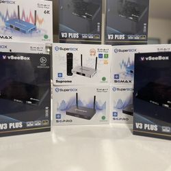 SuperBOX Super Box S6 Models Wholesale & V3 Plus 