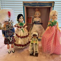 Vintage American History Dolls 1950’s
