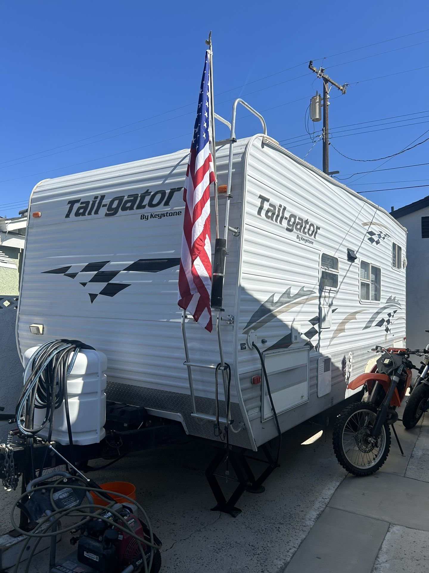 Toy Hauler Trailer Camper