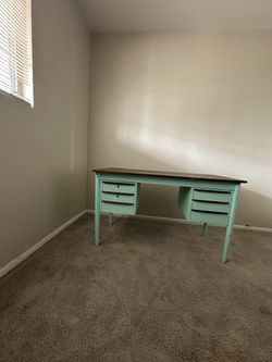 * vintage mid-century modern desk