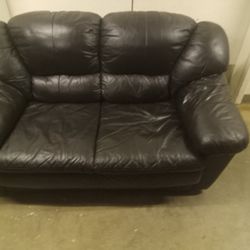 Black leather love scene.