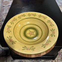 VTG WILLIAMS SONOMA Ceramiche Large 14" Provence Serving Salad Bowl